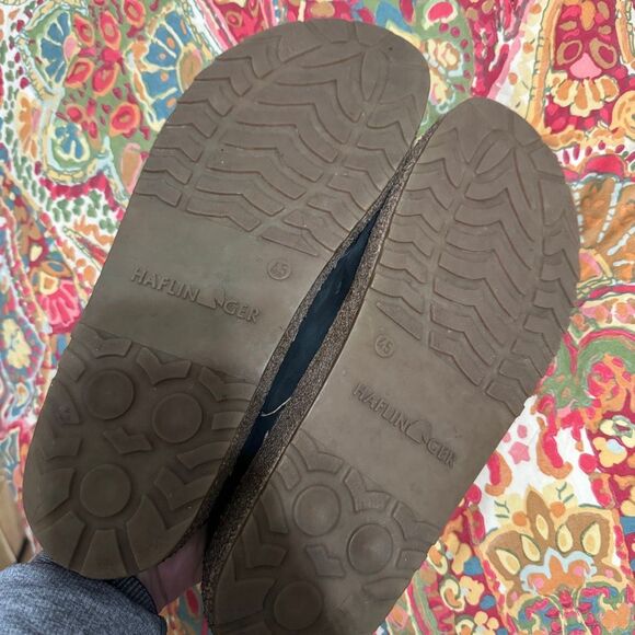 Haflinger forest green suede clog men’s size 45 - Picture 5 of 9